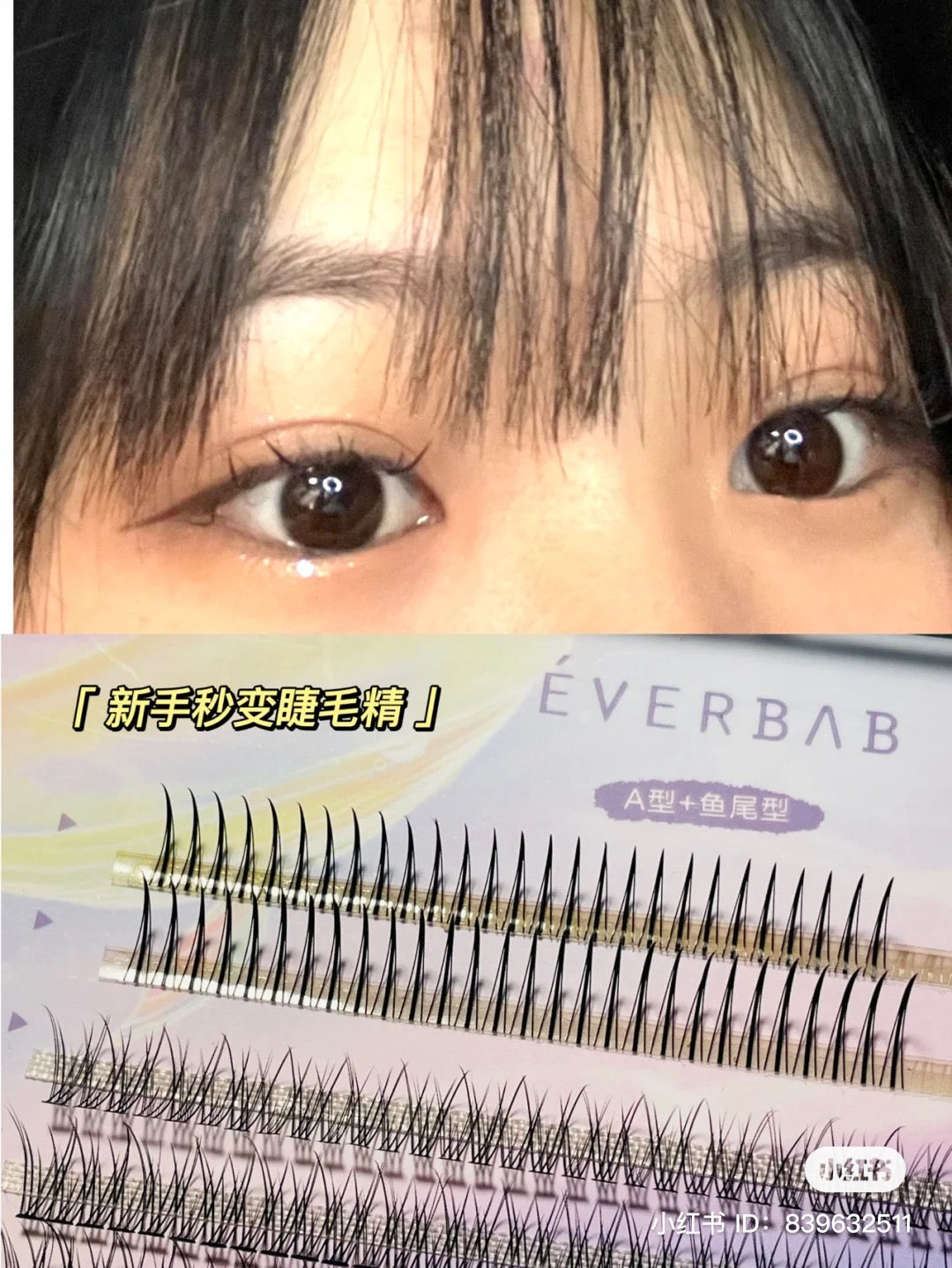 「新手推荐!」Everbab 假睫毛套装