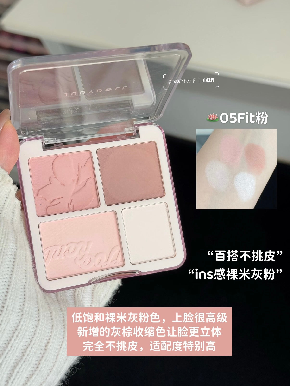 Judydoll 腮红高光盘