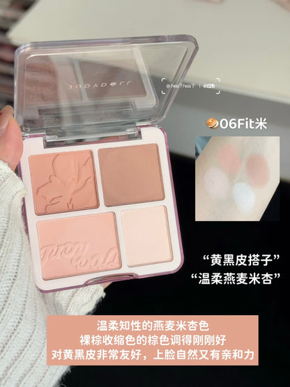 Judydoll 腮红高光盘