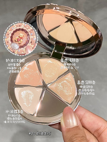 花知晓甜心小熊遮瑕盘