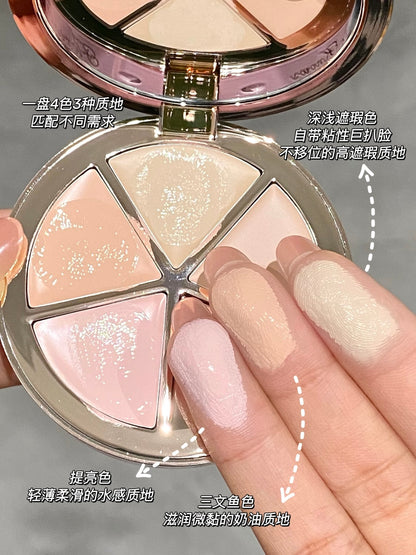 花知晓甜心小熊遮瑕盘